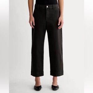 Everlane Utility Straight Leg Pant - Black